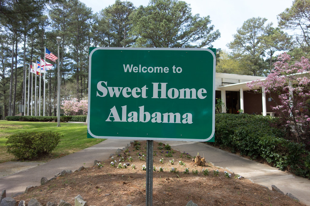 Sweet Home Alabama Welcome Sign