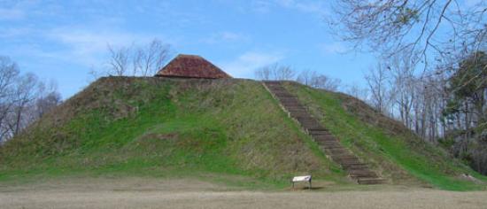 The Moundsville Archaeological Park in Alabama