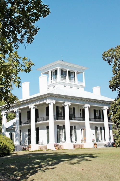 Left Front View of Kirkwood Plantation Home
