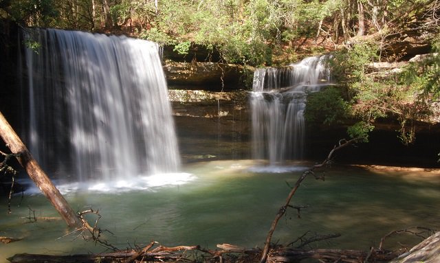 The Waterfalls in Alabama are beautiful