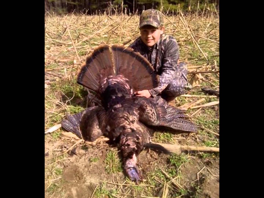 Young Hunter with His Turkey