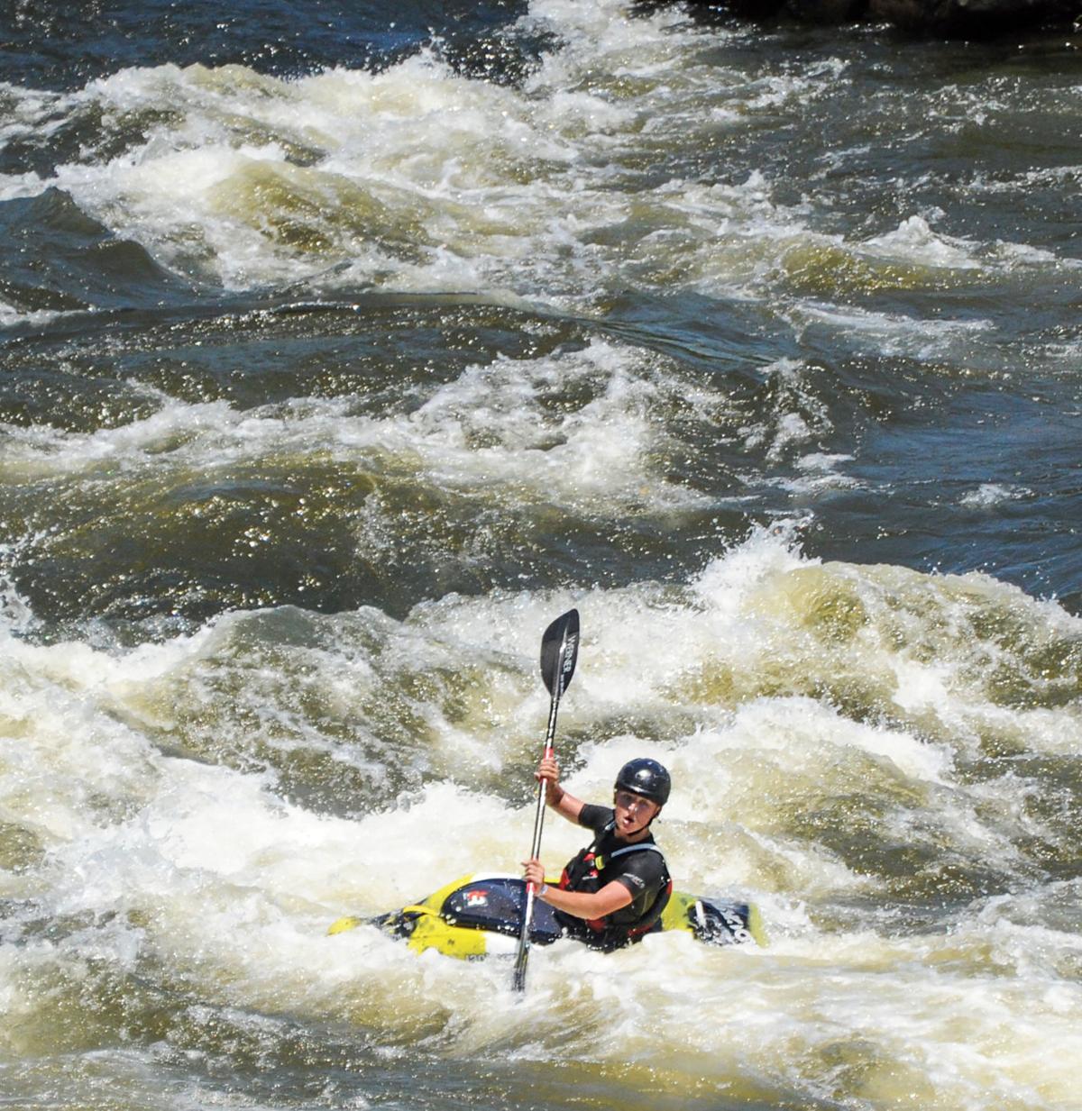 Kayaking at Coosa River Whitewater Festival