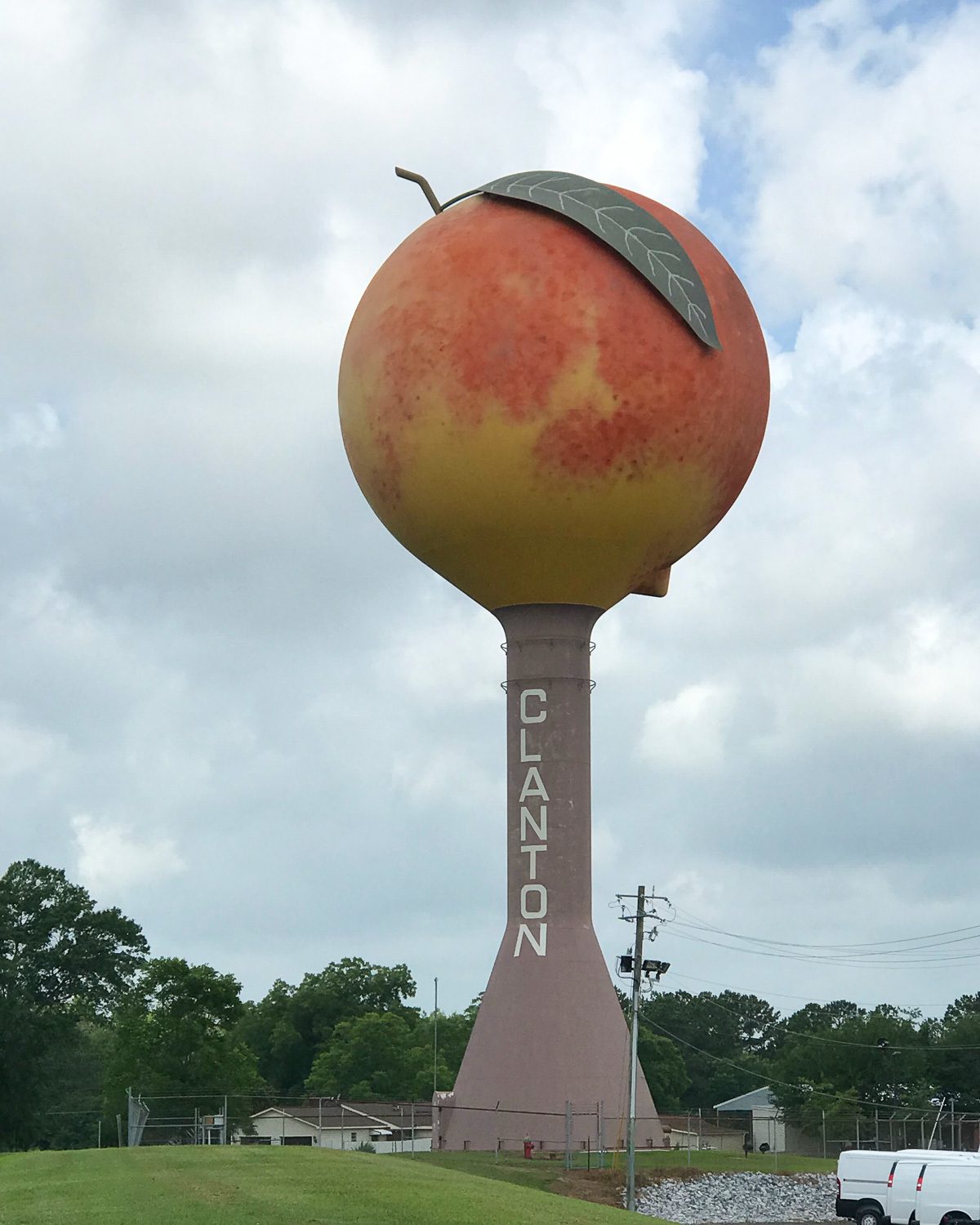 Peach Tower in Clanton Alabama