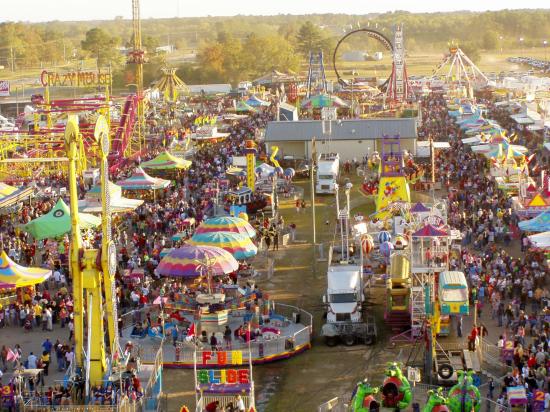 The Crowds at the National Peanut Festival