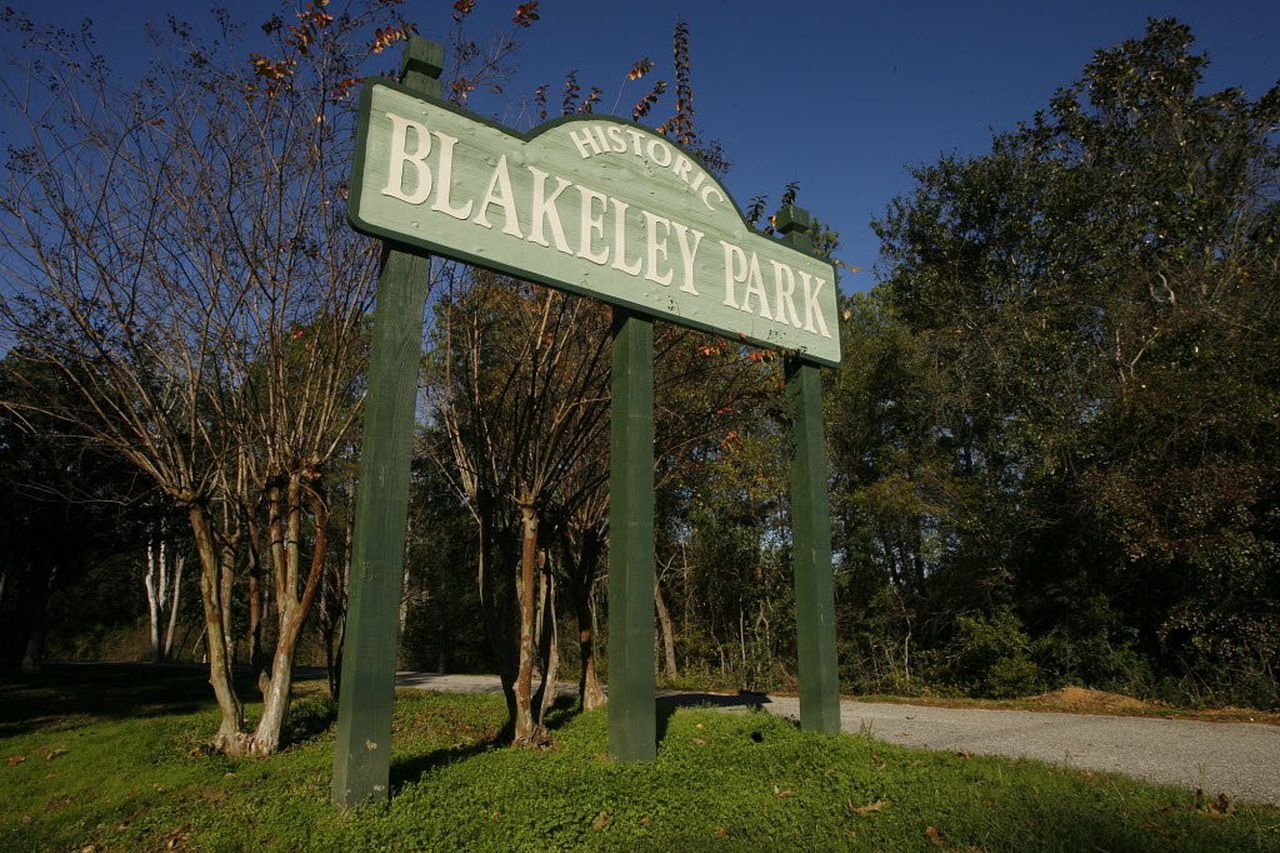 Entrance Sign to the Blakeley State Park