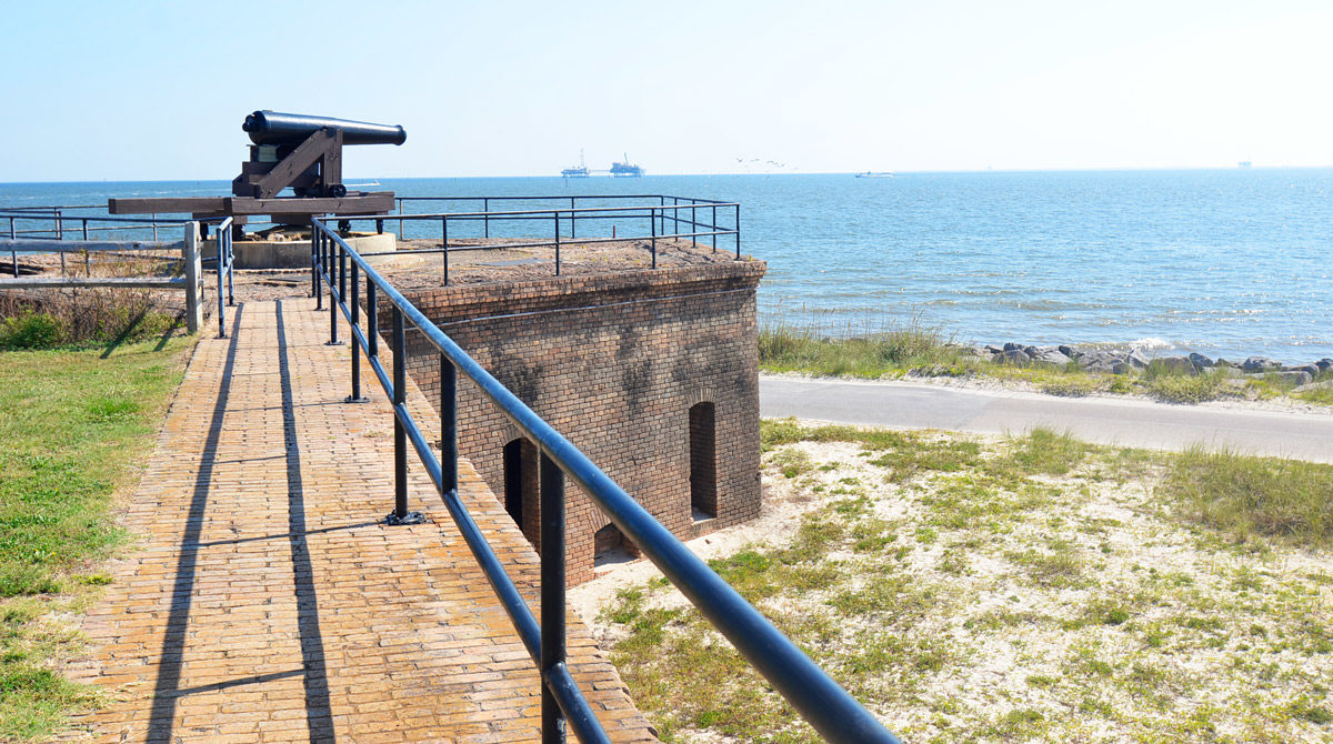 Fort Gaines On Dauphin Island