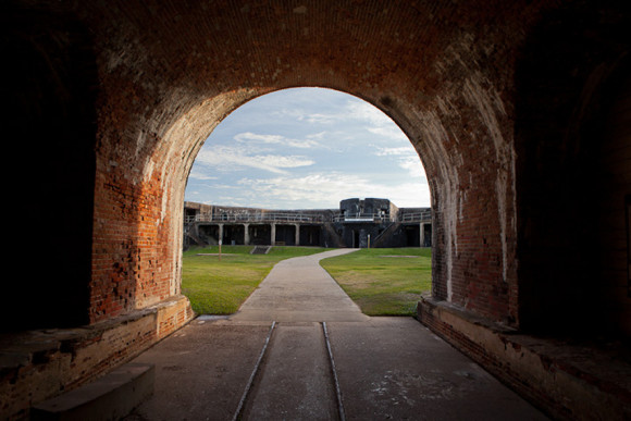 Fort Morgan was part of a two fort coastal defense system, which was put in place by the United States after the war of 1812. 
