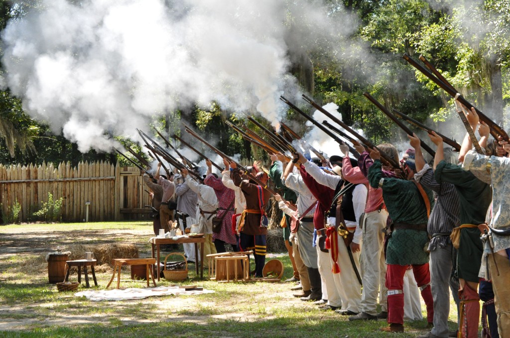 The Fort Mims Historic Site Reenactment