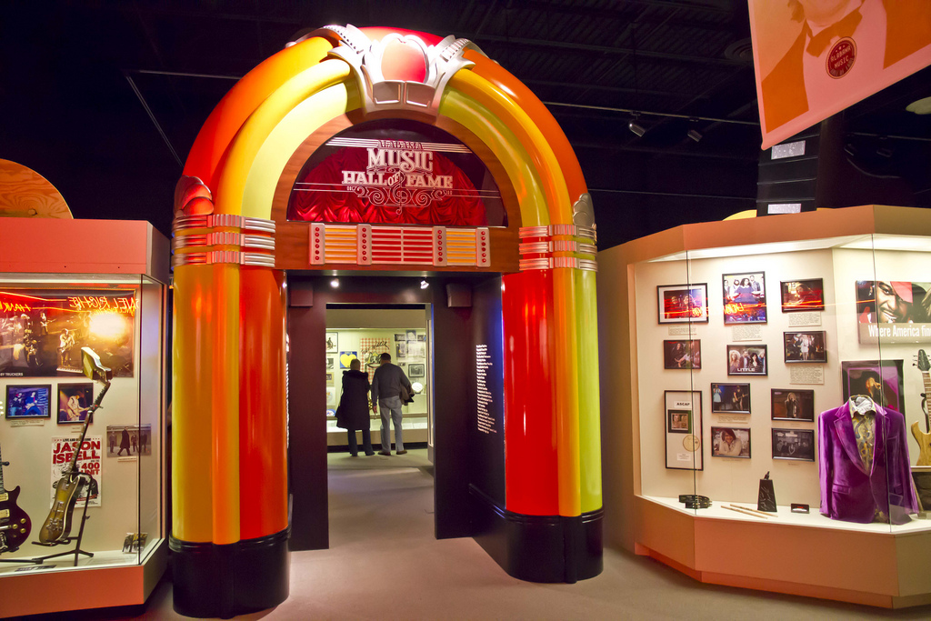 Entrance into The Alabama Music Hall of Fame