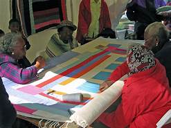 Women Making Quilts in Gee's Bend