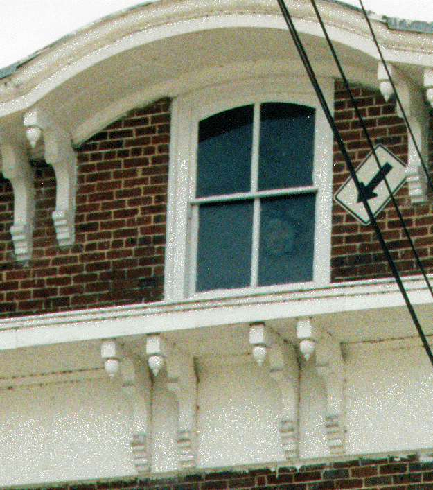 The Famous Face in the Window of the Pickens County Courthouse