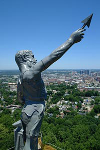 The Vulcan Statue in Birmingham Alabama