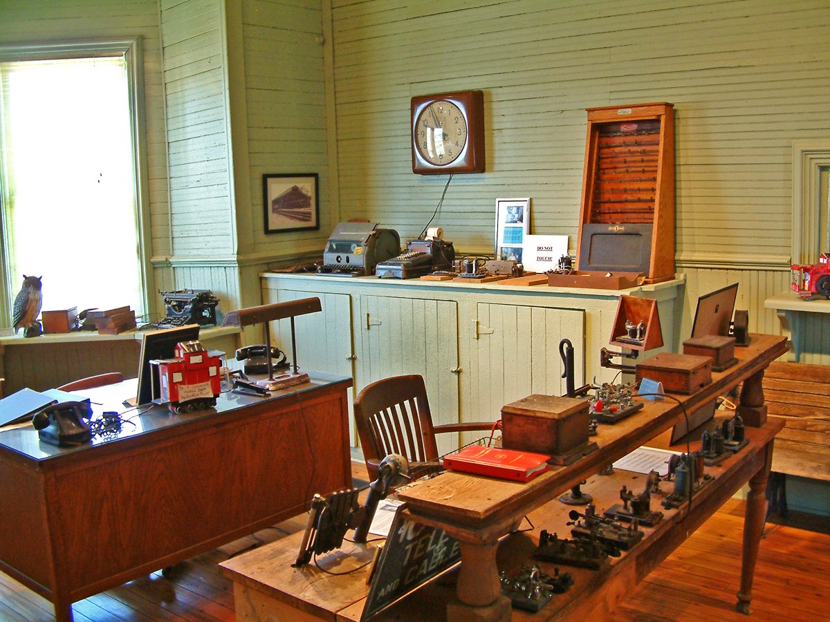 The Alabama Midland Railroad Depot Museum is Ashford Alabama