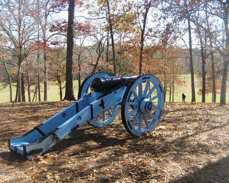 One Of The Cannons Used In The Battle Of Horseshoe Bend