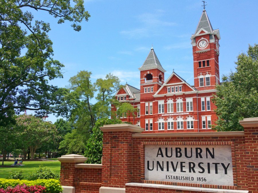 The Entrance to Auburn University