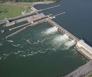 The Guntersville Dam is one of the three hydroelectric structures on the Tennessee River.