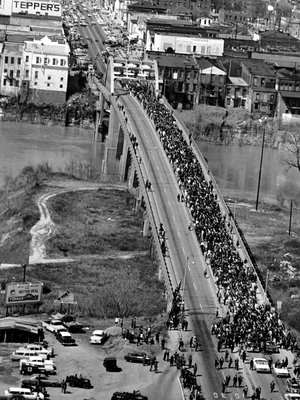 The March over the Edmond Pettus Bridge