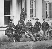 Old picture of Civil War Soldiers