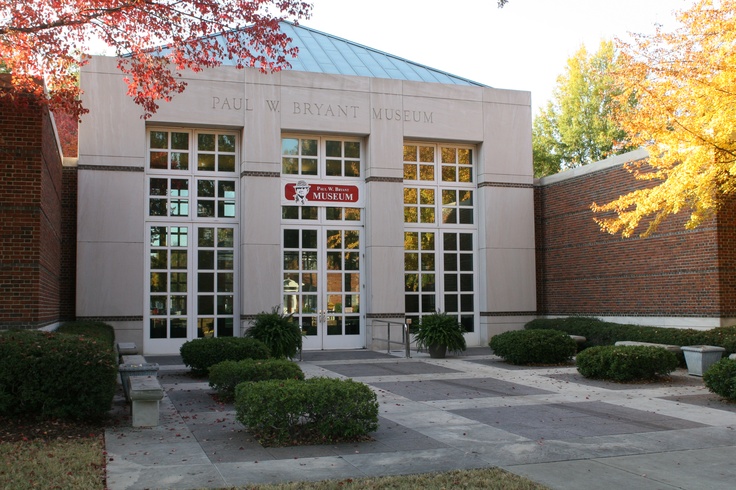 Entrance to the Paul "Bear" Bryant Museum