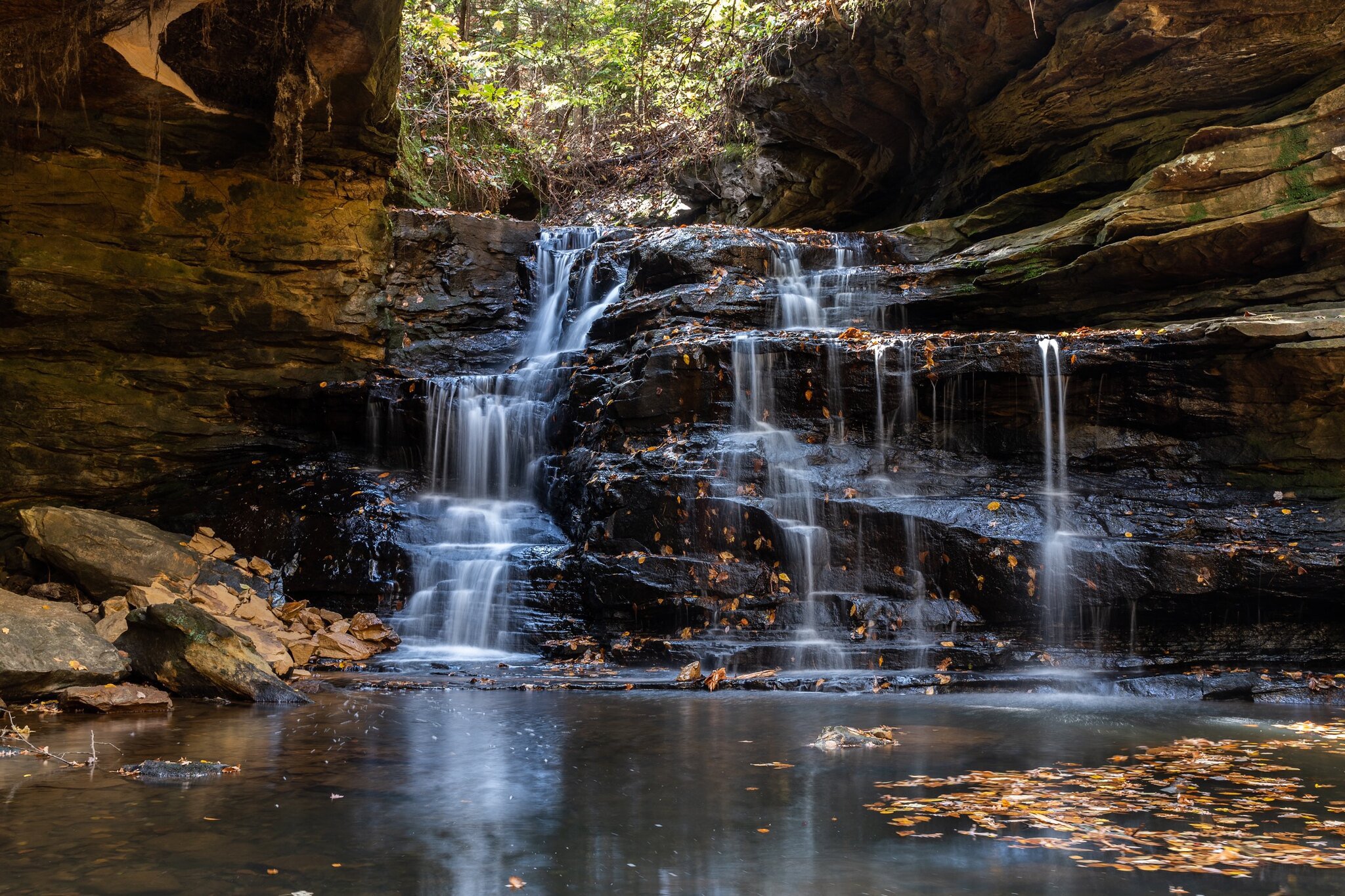 Small Waterfalls at the Bankhead National Forest
