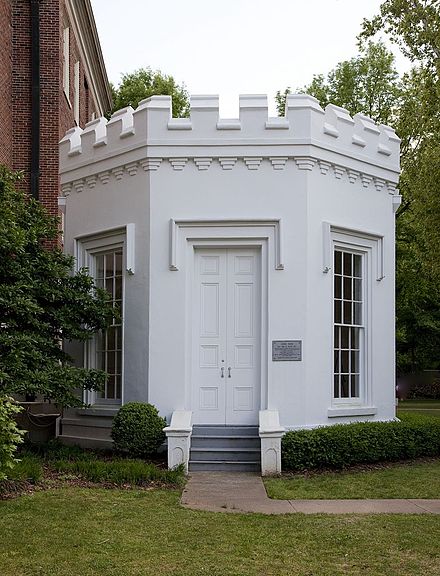 The Gorgas-Manly Historic District is located on the University of Alabama Campus, and sets on over 12 acres of land. 