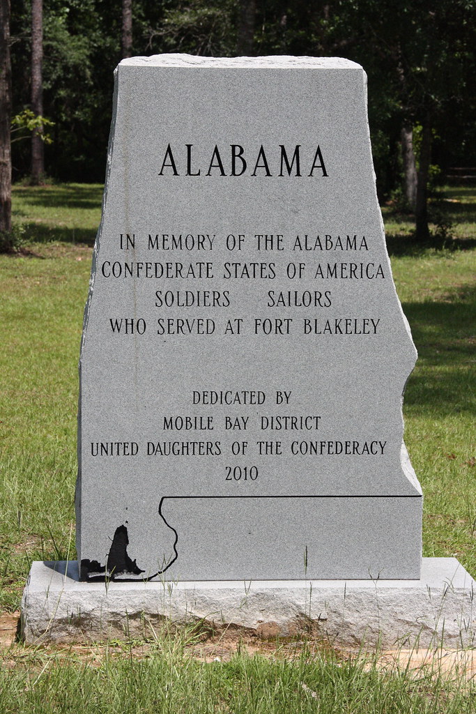 Alabama Monument To The Battle of Fort Blakeley