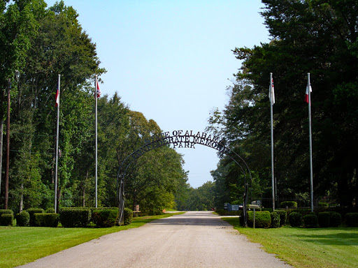 The Entrance to The Confederate Memorial Park