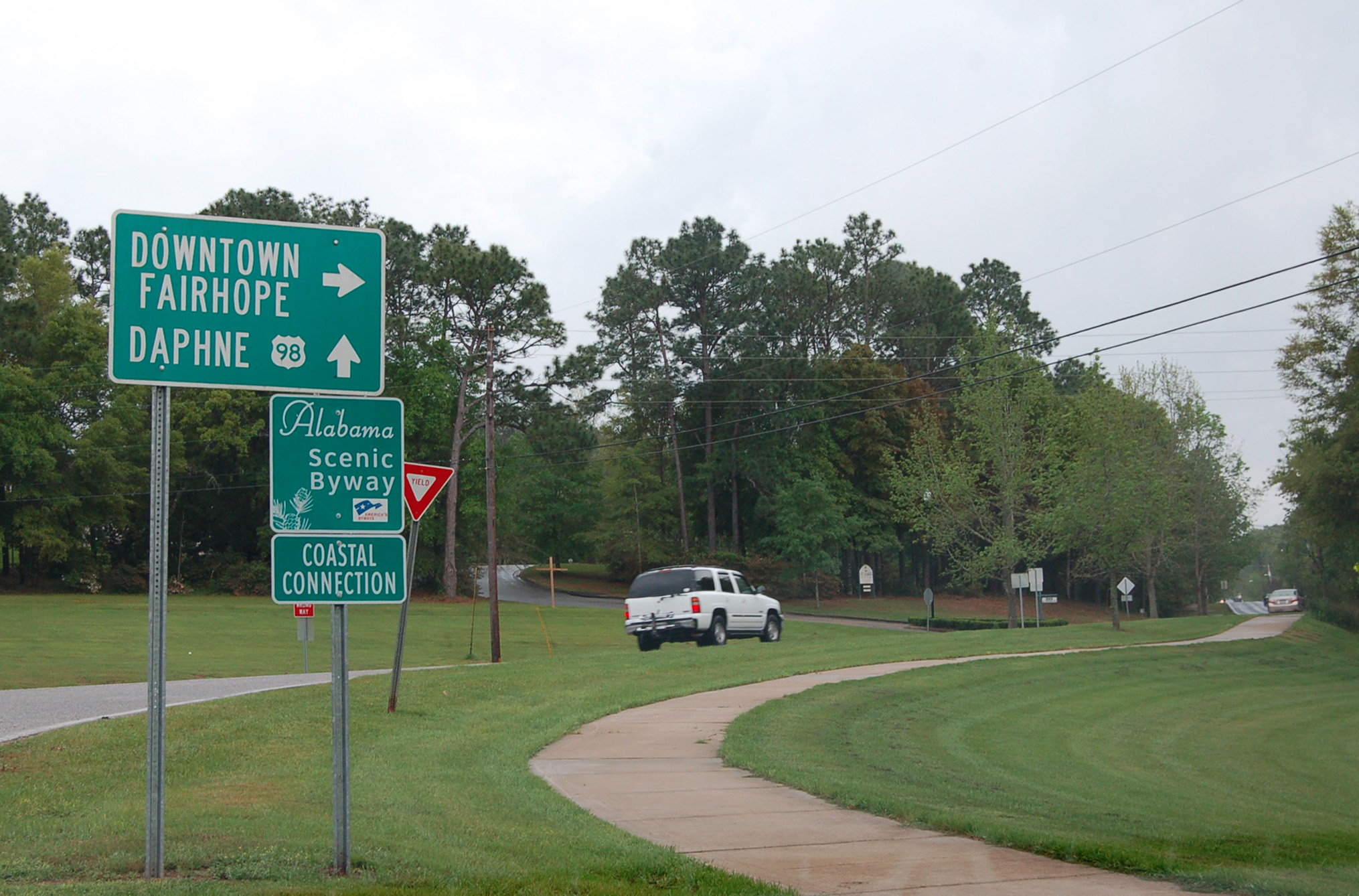 The Alabama Coastal Connection Sign