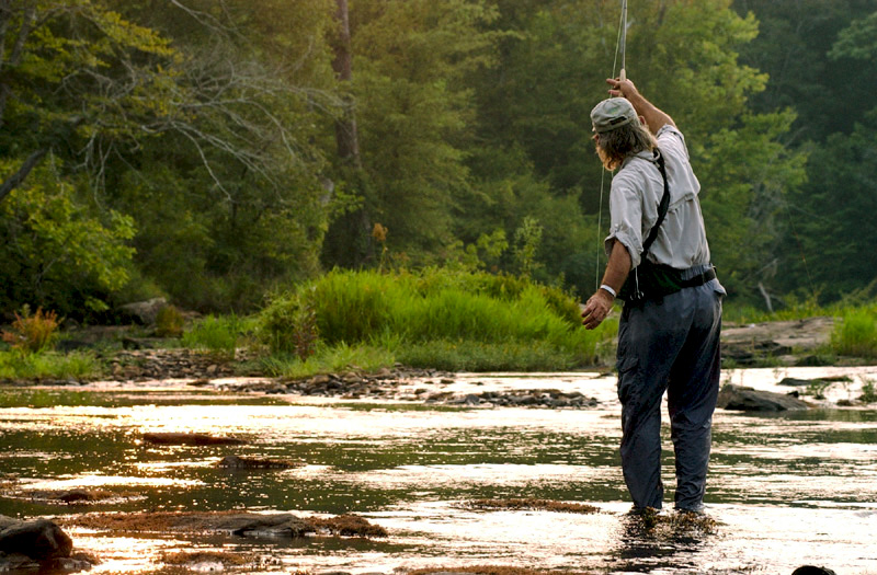 Fly Fishing in Alabama in Oe of the Most Popular Types of Recreation in Alabama