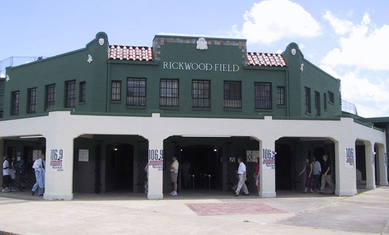 Rickwood Field in Birmingham Alabama has one distinction that even Fenway Park and Wrigley Field do not have; it is the oldest baseball park in the United States.